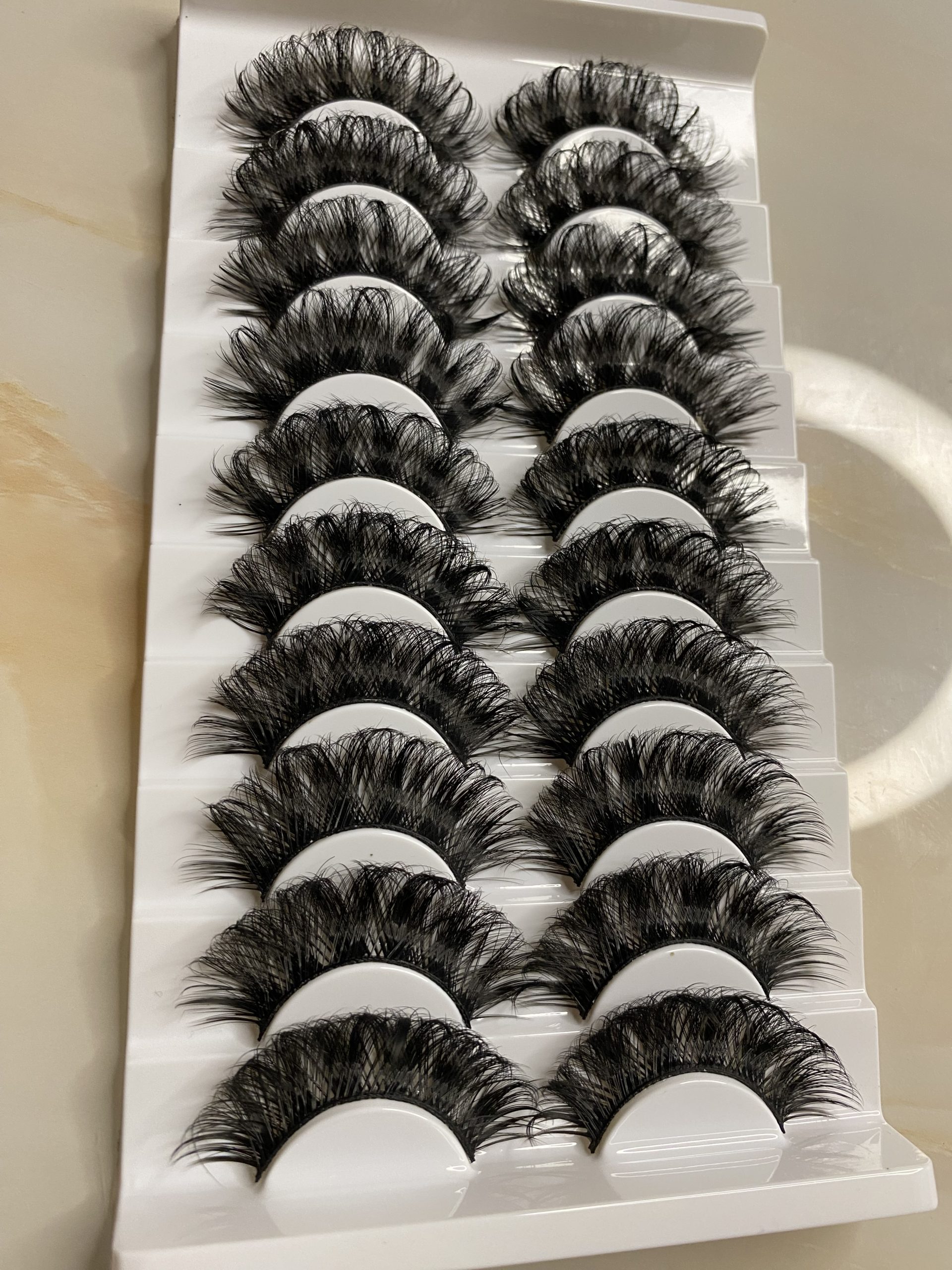 Strip lashes , cat eye lashes and mega volume