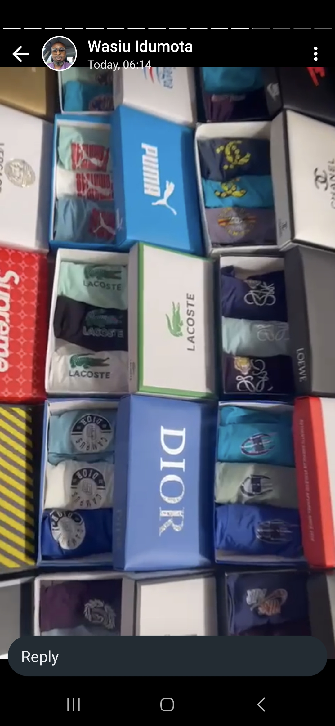 Lingeries and men underwears