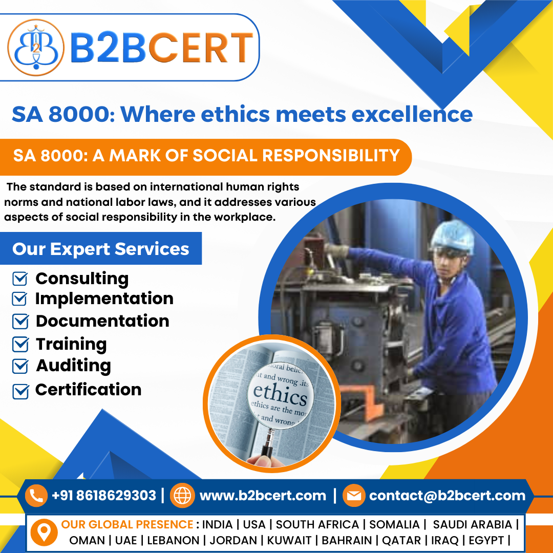 SA 8000 Certification Services in Houston